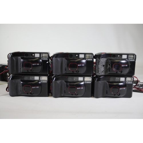 14 - 21 Canon Compact Cameras (Untested, Various Conditions)

These 21 Canon compact cameras are being so... 