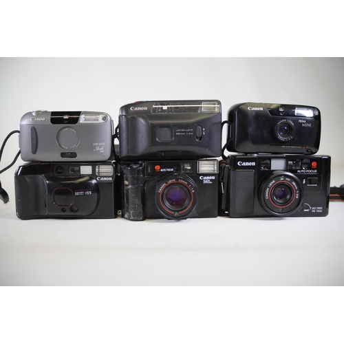 14 - 21 Canon Compact Cameras (Untested, Various Conditions)

These 21 Canon compact cameras are being so... 