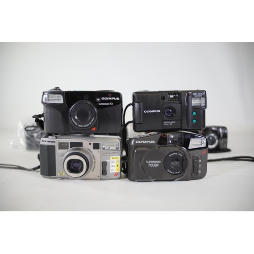 15 - 21 Olympus Compact Cameras - Untested, Various Conditions - Some for Parts or Repairs
This job lot c... 