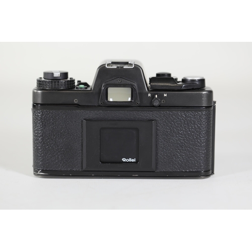 18 - Rolleiflex SL35 E Black with Rollei-HFT Planar 1.8/50mm Lens

The camera features a clear viewfinder... 