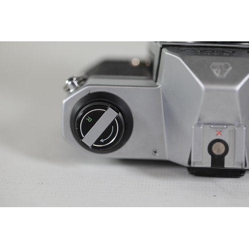 20 - Pentax Asahi K1000 35mm Film Camera - Shutter Sometimes Gets Stuck, Clear View Finder, Lens with Fun... 