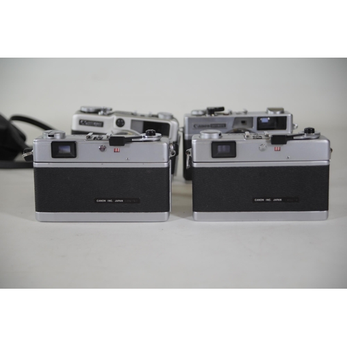 21 - Canon Film Cameras: Demi EE17 Datematic and Canonet 28 x4

1. Canon Demi EE17 Datematic Film Camera
... 