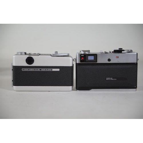 21 - Canon Film Cameras: Demi EE17 Datematic and Canonet 28 x4

1. Canon Demi EE17 Datematic Film Camera
... 