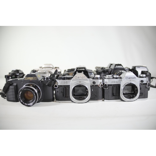 24 - 11 Canon Cameras: AE-1, AE-1 Program, Canon EOS 650, Canon T50, Canon EOS 1000f, Canon EOS 5000, Can... 