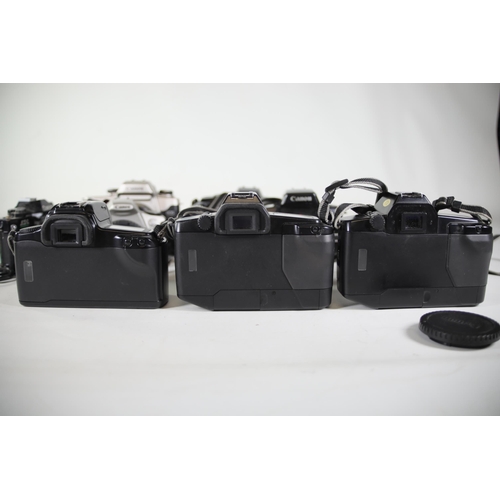 24 - 11 Canon Cameras: AE-1, AE-1 Program, Canon EOS 650, Canon T50, Canon EOS 1000f, Canon EOS 5000, Can... 