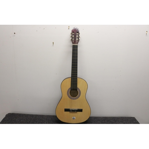 245 - Elevation Acoustic Guitar, Model 427 9397 C

This is an Elevation acoustic guitar, specifically the ... 