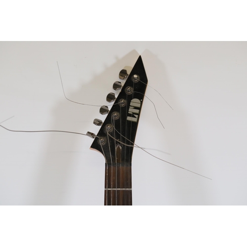 246 - LTD MH-100QMNT Electric Guitar, Serial Number L12073557

This item is an LTD MH-100QMNT electric gui... 