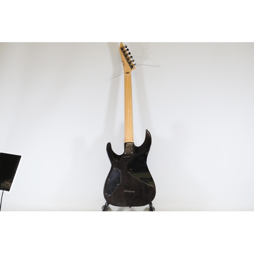 246 - LTD MH-100QMNT Electric Guitar, Serial Number L12073557

This item is an LTD MH-100QMNT electric gui... 