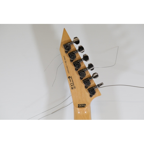 246 - LTD MH-100QMNT Electric Guitar, Serial Number L12073557

This item is an LTD MH-100QMNT electric gui... 