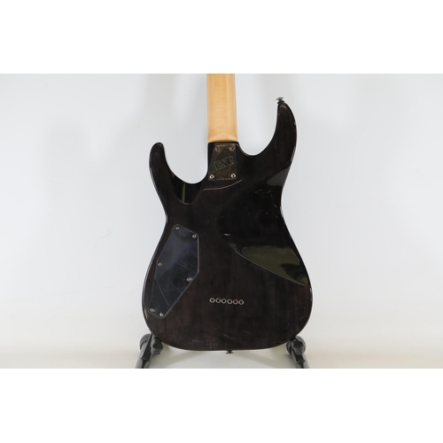 246 - LTD MH-100QMNT Electric Guitar, Serial Number L12073557

This item is an LTD MH-100QMNT electric gui... 