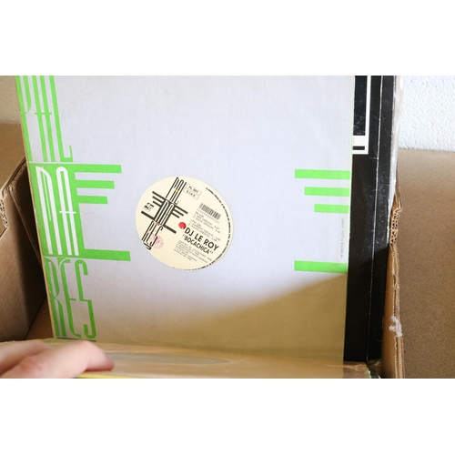 248 - Box of Vinyl Records, mainly dance 80s 90s. There are approximately 150, some albums, some singles. ... 