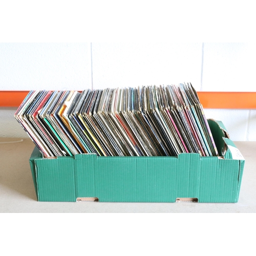 250 - Box of Vinyl Records, mainly dance 80s 90s. There are approximately 180, some albums, some singles. ... 