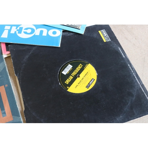 250 - Box of Vinyl Records, mainly dance 80s 90s. There are approximately 180, some albums, some singles. ... 