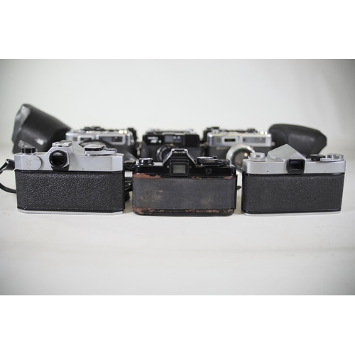 27 - Vintage Yashica Cameras - Yashica MF-1, Yashica Tl-Electro, Yashica Reflex 35 J, 3x Yashica Electro ... 