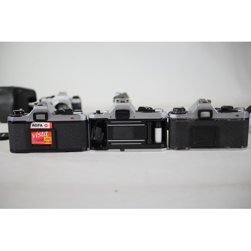 30 - 10 vintage pentax film cameras. Some of the shutters work but some do not and some require bits to c... 