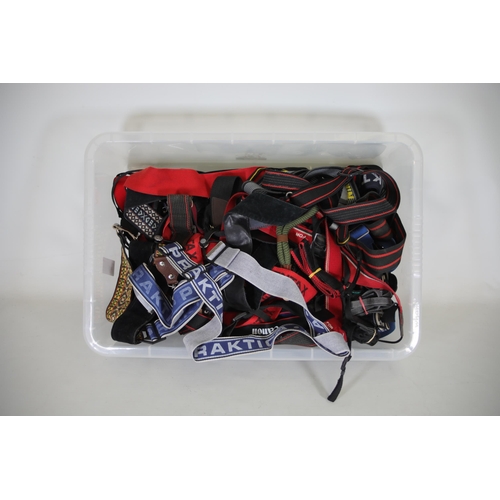 36 - Large Box of Camera Straps for Canon, Pentax, and More

This listing is for a large box full of came... 