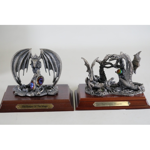 385 - Collection of 12 Tudor Mint Boxed items: 9 Myth and Magic, 3 Dark Secrets, including 