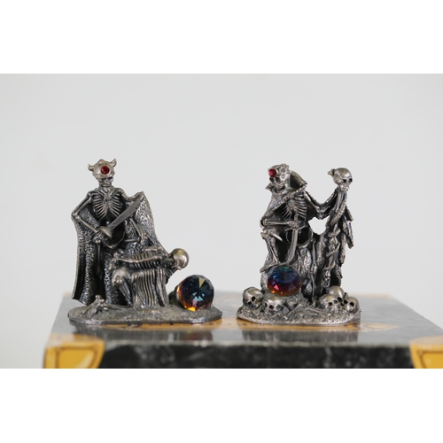 385 - Collection of 12 Tudor Mint Boxed items: 9 Myth and Magic, 3 Dark Secrets, including 