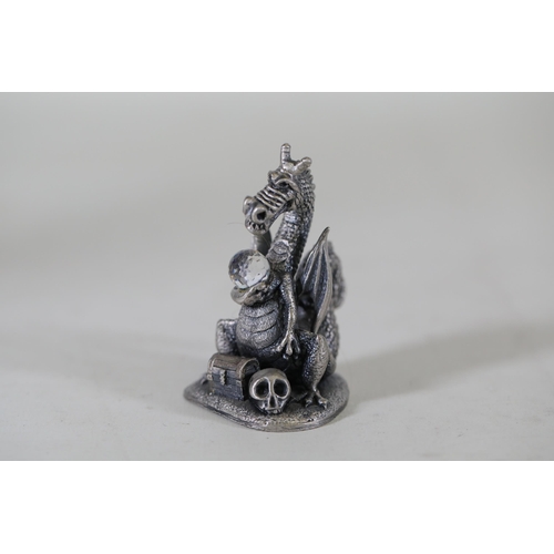 385 - Collection of 12 Tudor Mint Boxed items: 9 Myth and Magic, 3 Dark Secrets, including 