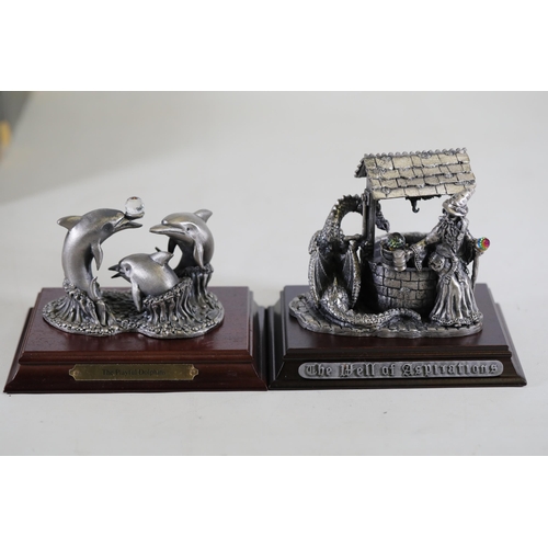 385 - Collection of 12 Tudor Mint Boxed items: 9 Myth and Magic, 3 Dark Secrets, including 