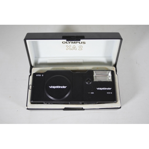 39 - Voigtlander VCS 18 Vito C Miniature Film Camera - Untested but in Okay Condition with Visible Crack ... 