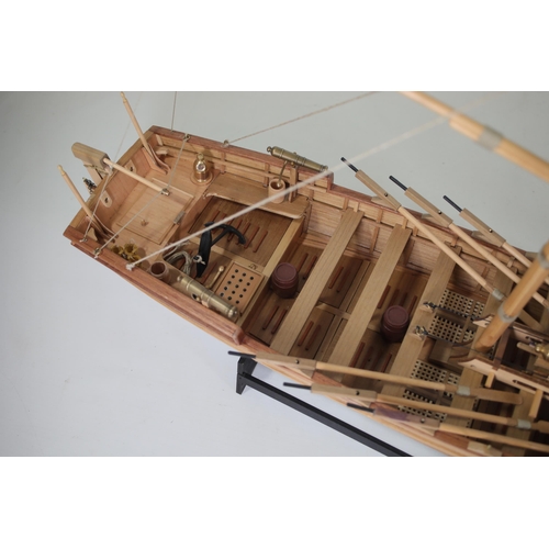 52 - Panart Armed Pinnace Lancia Armata 1803 Wooden Ship Kit Scale 1:16 - part completed.

This wooden sh... 