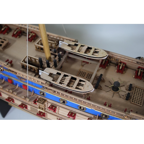 54 - S.Felipe Spanish Galleon large model gun boat Panart Art. 747 - part completed.

This item is a larg... 