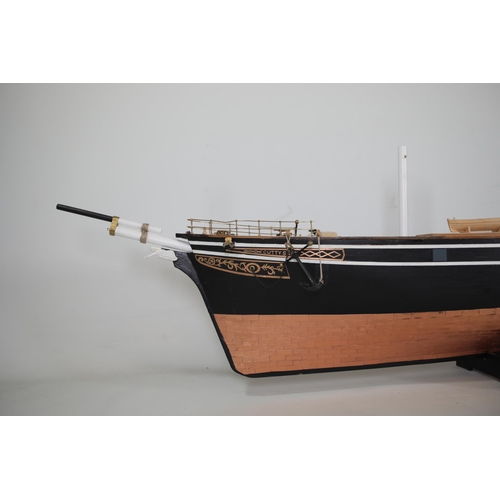 55 - Cutty Sark Ship Model - Approx. 105cm in Length - Various Stages of Completion

This item is a model... 