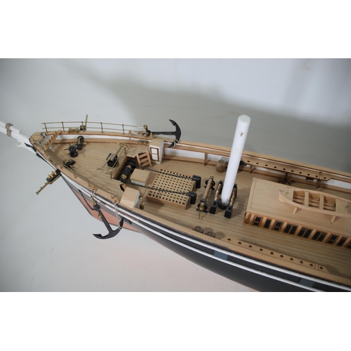 55 - Cutty Sark Ship Model - Approx. 105cm in Length - Various Stages of Completion

This item is a model... 