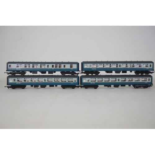 72 - Hornby Inter-City Electric Train Set R686: Includes Carriages, Locomotive, Hornby Battery Controller... 