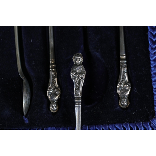 97 - Hallmarked Silver Collection: Spoons, Tongs, Perfume Bottle

- J.B. Yabsley London silver hallmarked... 