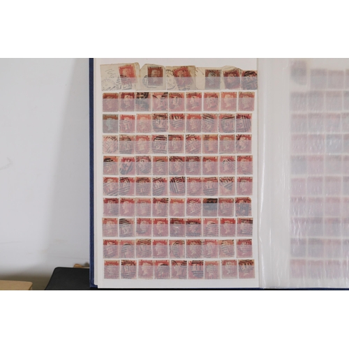 110 - Extensive Stamp Collection with Over 1000 Penny Reds and 17 Stock Books   Presented is a vast authen... 