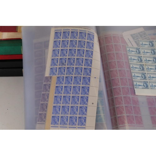 110 - Extensive Stamp Collection with Over 1000 Penny Reds and 17 Stock Books   Presented is a vast authen... 