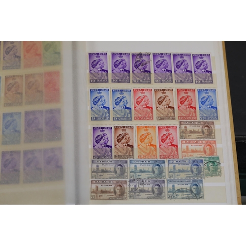 110 - Extensive Stamp Collection with Over 1000 Penny Reds and 17 Stock Books   Presented is a vast authen... 