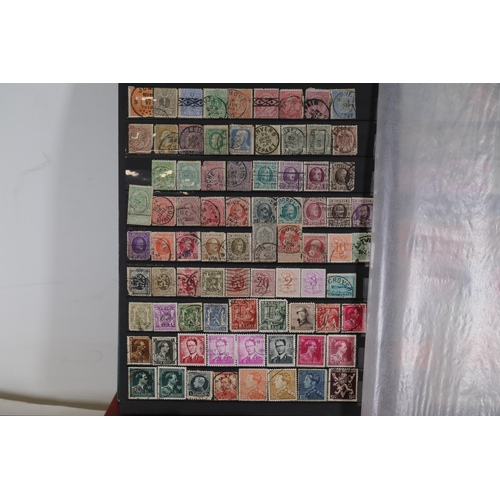 110 - Extensive Stamp Collection with Over 1000 Penny Reds and 17 Stock Books   Presented is a vast authen... 