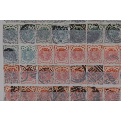 110 - Extensive Stamp Collection with Over 1000 Penny Reds and 17 Stock Books   Presented is a vast authen... 