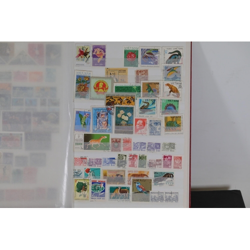 110 - Extensive Stamp Collection with Over 1000 Penny Reds and 17 Stock Books   Presented is a vast authen... 