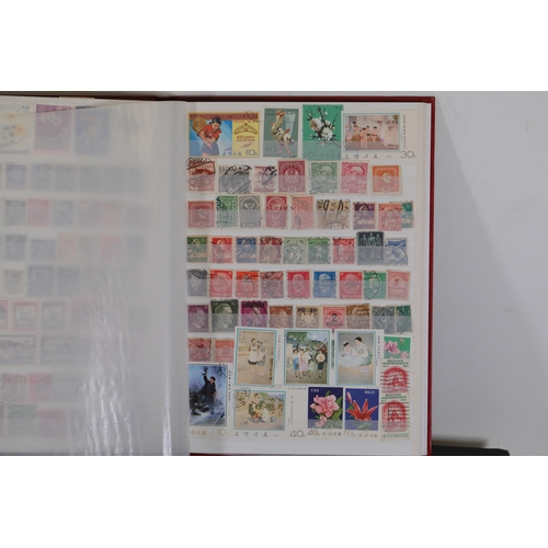 110 - Extensive Stamp Collection with Over 1000 Penny Reds and 17 Stock Books   Presented is a vast authen... 