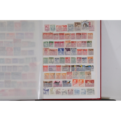 110 - Extensive Stamp Collection with Over 1000 Penny Reds and 17 Stock Books   Presented is a vast authen... 