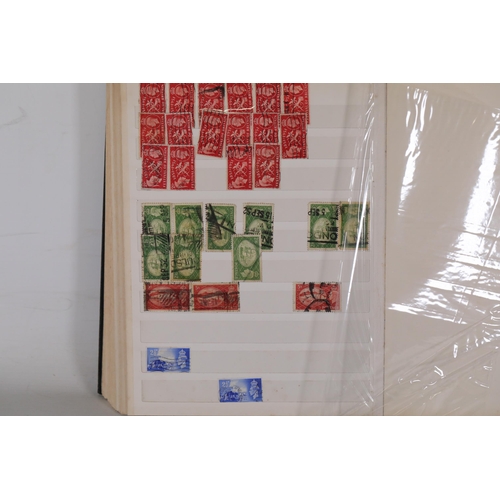 110 - Extensive Stamp Collection with Over 1000 Penny Reds and 17 Stock Books   Presented is a vast authen... 