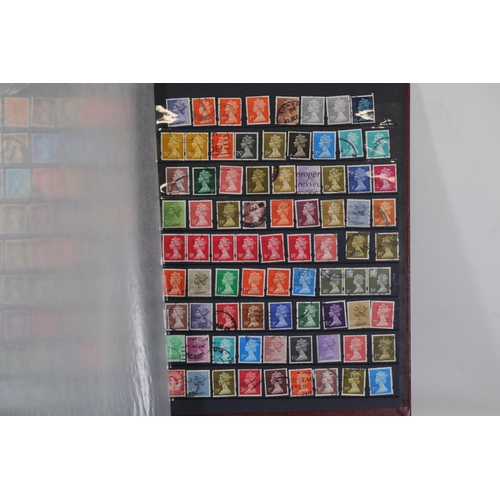 110 - Extensive Stamp Collection with Over 1000 Penny Reds and 17 Stock Books   Presented is a vast authen... 