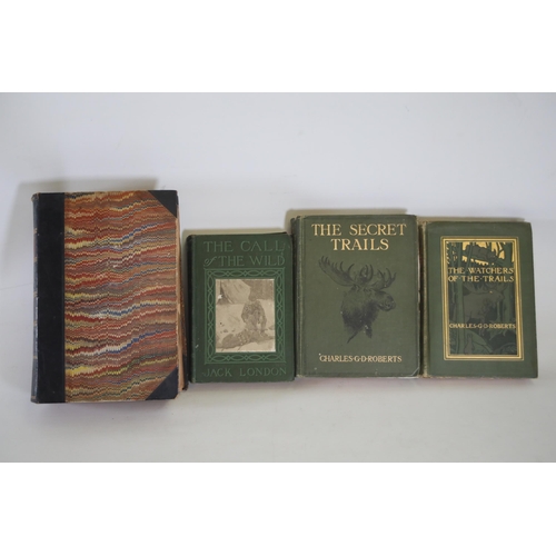 35 - Collection of Books: The Call of the Wild, The Secret Trails, The Watchers of the Trails, Gallery of... 