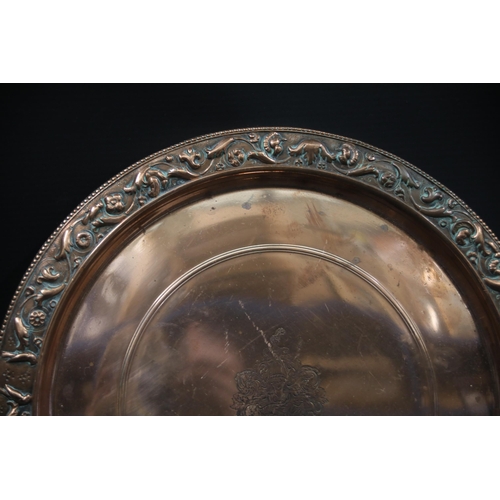 39 - Bronze Plate Inspired by the Hildesheimer Silberfund, Late 19th Century

This exquisitely detailed b... 