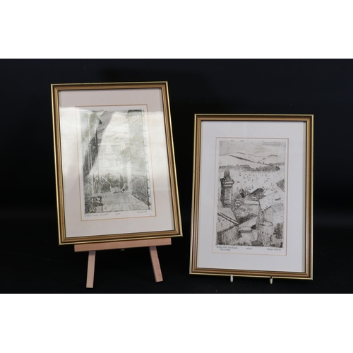Simon March and Simon Lucy Signed Etchings and Prints Set This ...