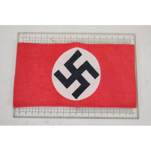 857 - NSDAP Armband from World War II  This historical NSDAP (National Socialist German Workers' Party) ar... 