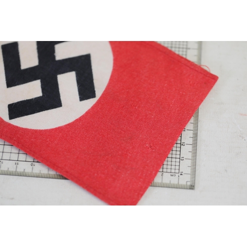 857 - NSDAP Armband from World War II  This historical NSDAP (National Socialist German Workers' Party) ar... 