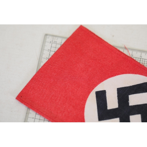 857 - NSDAP Armband from World War II  This historical NSDAP (National Socialist German Workers' Party) ar... 