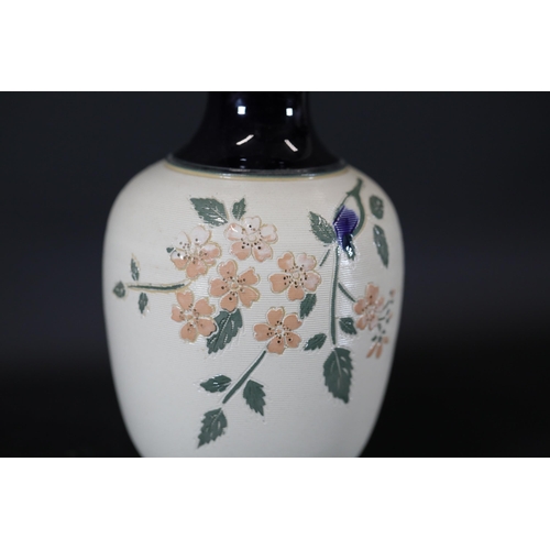 90 - 1920s Langley Mill Vase Decorated with Apple Blossom