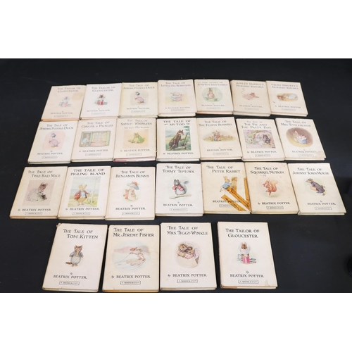 12 - **Set of 25 Beatrix Potter Books by F. Warne & Co Ltd**

This collection features a set of 25 iconic... 