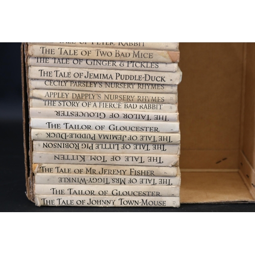 12 - **Set of 25 Beatrix Potter Books by F. Warne & Co Ltd**

This collection features a set of 25 iconic... 